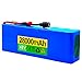 FJYDM Batteria per Bici Elettrica 48V 28AH Batteria Bici Elettrica Batteria agli Ioni di Litio per Bicicletta Elettrica, per Motore Elettrico per Scooter da Bicicletta da 1000W 750W 500W