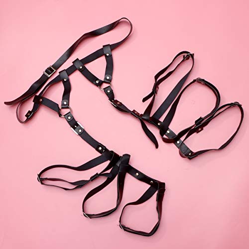 ARTIBETTER Cinta-Liga Cinturão de Perna Rave Coxa Cinta-Liga Cintas de Cinta-Liga Amarração para Mul