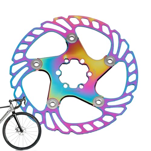 Rotor de frein de vélo et disques de frein à disque VTT colorés