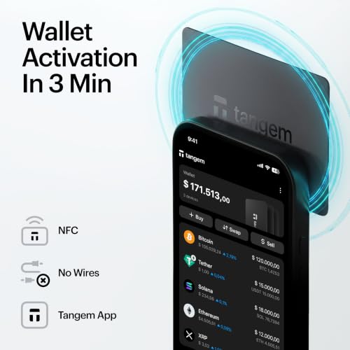 Image of TANGEM Crypto Wallet Pack of 6 - Trusted Cold Storage Hardware Wallet