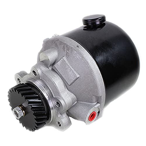 E-E6NN3K514EA99M Power Steering Pump W/Reservoir for Ford/New Holland 2000, 4000, 2100, 2110, 2600, 3000, 3100, 3400, 3600, 3900, 4100, 4110, 4410, 4600, 4600SU, 5000, 5100, 5200, 5340, 5600, 5700++