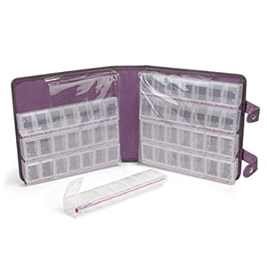 CRAFT MATES Perlen-Organizer Aufbewahrungsbehälter mit Deckel