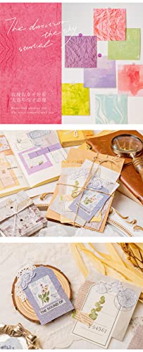 Cenbee Vintage Scrapbook Paper Pack - 600 Sheets Colorful Decorative Paper Aesthetic Stationery Journaling Supplies Scrapbooking Paper For Writing Drawing Travel Journal Diy Art Craft, Cb-701 #TOP6