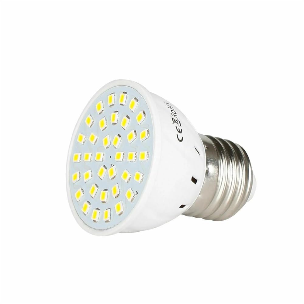 Luces de Amplio Voltaje, 10 Unidades/Lote, CC/CA 10-30 V, GU10, MR16, Bombilla LED E27, 36 54 72 LED, Foco para Interiores, Foco LED para el hogar.