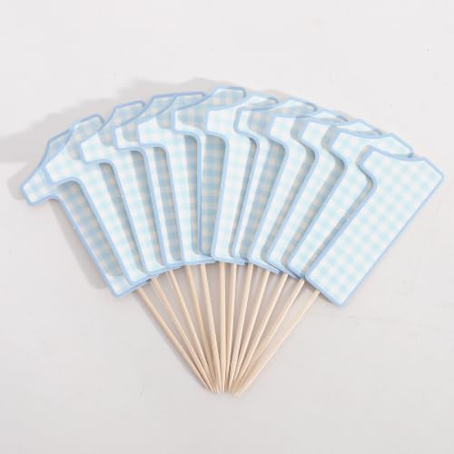 12-Pack One/First Birthday Cake Toppers