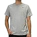 Nike Men's Dry Tee Drifit Cotton Crew Solid, Dark Grey Heather/Black, 3X-Large