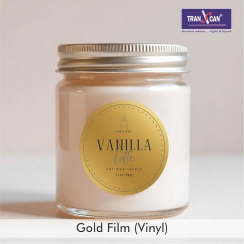 Image of Customized Round Golden Metalic Multipurpose Stickers Labels for Packaging, Branding,Gift|Ideal for Business,Wedding,Return Gift,Thank You Stickers,Logo Labels (Various Sizes)