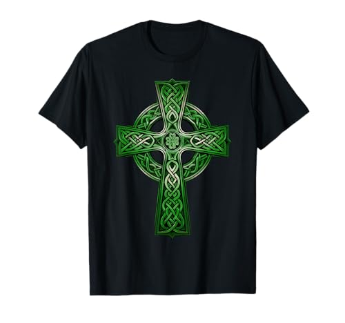 Irish Celtic Cross Knot Christian Holy Trinity Scottish Celt T-Shirt