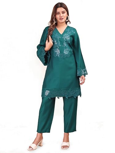 Image of Womanista Farshi Salwar Suit for Women| Farsi Kurta Set | Coord set