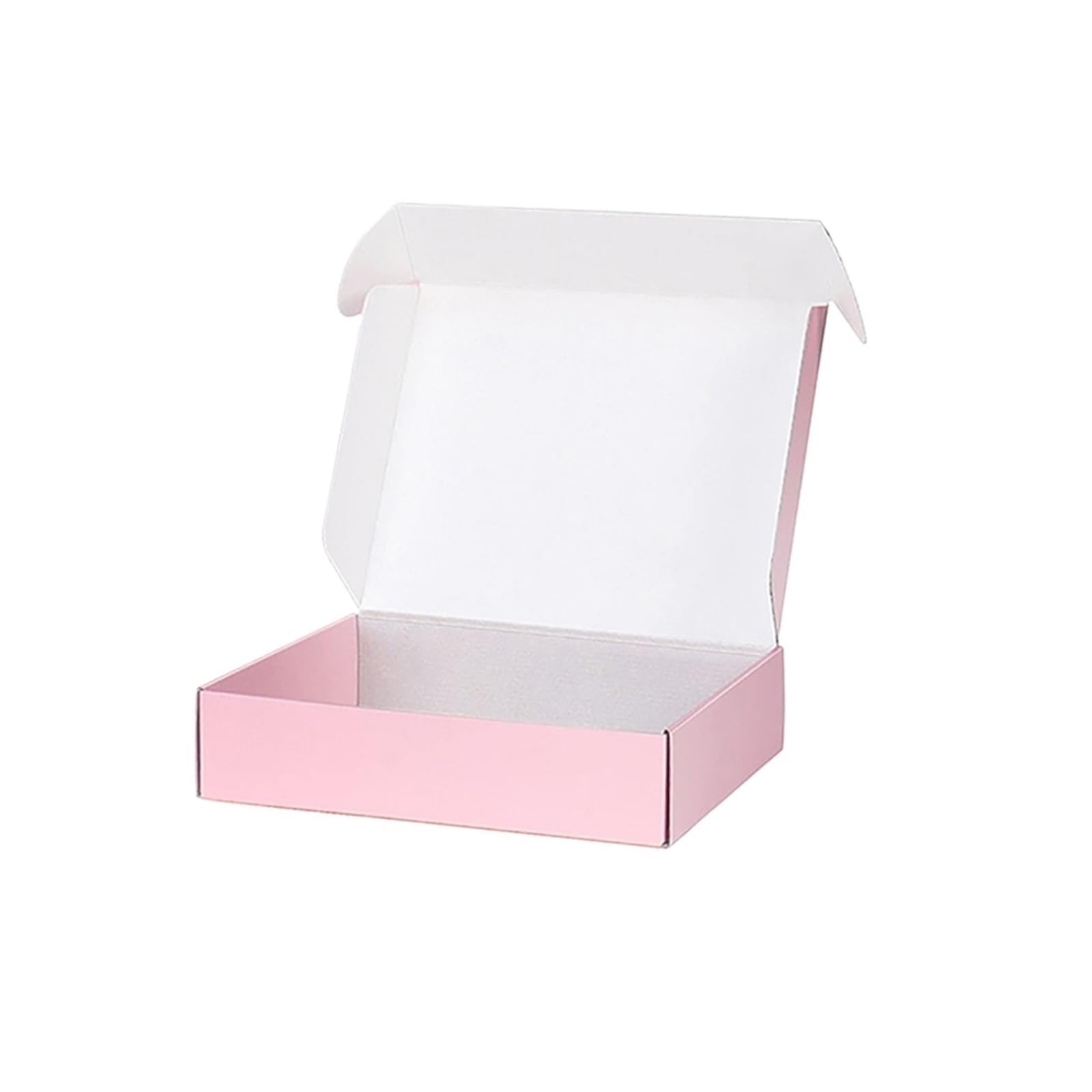 30PCS Shipping Boxes Cardboard Corrugated Mailer For Packaging Craft Giving Products For Small Business Wedding Party For Mailer, Shipping(Light pink)