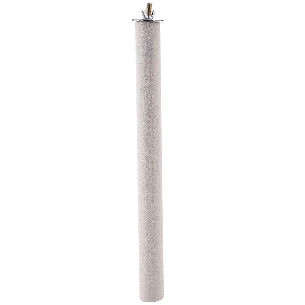 Grzędy dla ptaków Pet Grinding Claw Stick Bird Stojak na papugę Okoń Pręt Ptak Szlifowanie pazurów Parrot Scratching Stick Perch Platform dla ptaków domowych, papug i szynszyli (2,5 * 35 cm)