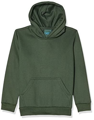 Hoodie Mini Moletom Simples, Simples, Masculino, Verde Musgo, 08