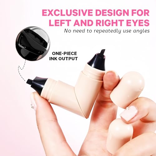Delineador líquido SAUBZEAN Winged Eyeliner Stamp Negro miniatura 7