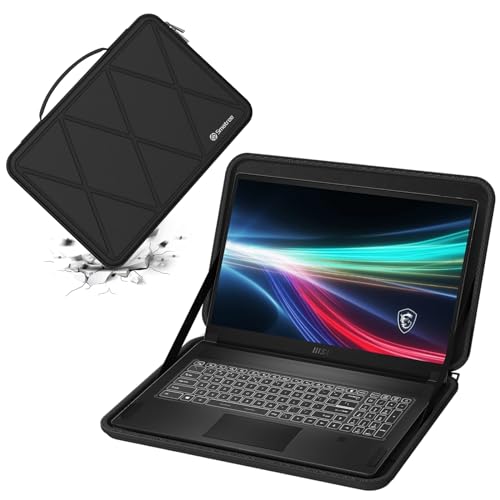 Funda MSI GS76 Stealth protectora para llevar tu laptop de 17 pulgadas a la oficina