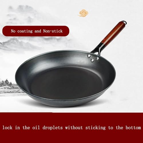 Sartén Wok de Hierro Antiadherente 28 cm miniatura 3