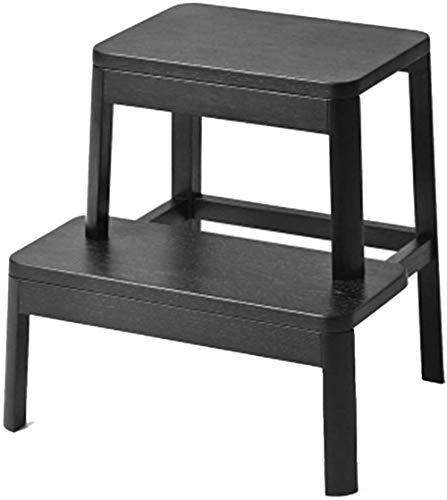 Taburete de escalera de madera maciza con acabado Premium para uso doméstico 2