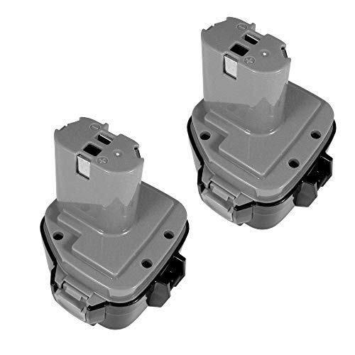 2X Hochleistungs NI-MH Akku 12V / 3300mAh für Makita ML121 ML122 ML123 ML124 1050DWBE 270DWAE 6216DWBE 6227D 6336DWFE 6337DWDE 69118DWD 6914DWA 6916DWA 6918D 6980FDWD UC12D 6271D 6914DWB