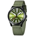 CIVO Military Watch for Men Waterproof: Analog Mens Watches Classic Design - Field Wrist Watches for Man - Tactical Quartz Watches