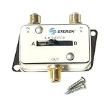 STEREN 2-Way Coaxial A/B Switch 200-310