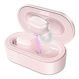 ewa ♬【Mono-Typ Wireless Design】Verwendet ein Split-Typ-Wireless-Design und verbindet das linke und das rechte Ohr für drahtlosen Stereoklang.Seien Sie nicht eingeschränkt, ein oder beide Kopfhörer können verwendet werden und sie sind austauschbar, um unterschiedliche Anforderungen zu erfüllen.