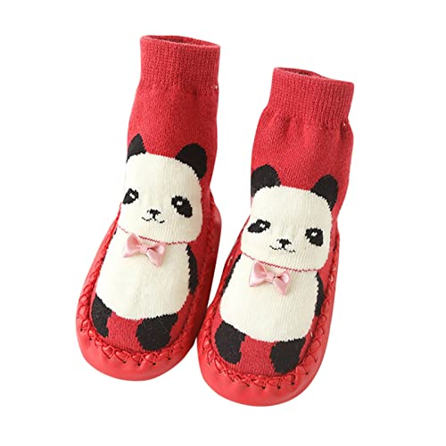 Baby Shoes,Autumn Winter Baby Shoes Cute Rabbit Bear Cartoon Children Cotton Warm Soft Non Slip Floor Boots