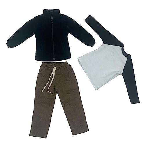 Veste polaire fait main et vêtements haut de gamme pour figurine 12 pouces