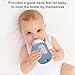 Juome Silicone Sleeves for Avent Natural Glass Baby Bottle - 3 Pack Anti Breakage Baby Bottles Holder, Compatible with Philips Avent Anti Colic Baby Bottles 4 oz