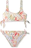Two Piece Swim Set Billabong Girls\' Lil Love Palms Hanky Tie Tank Swim Set, Multi, 4