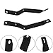 atvwrlod Rear Bumper Brackets Replacement for F-100 F-250 F-350 Pickup 1964 1965 1966 1967 1968 1969 1970 1971 1972 1973 1974 1975 1976 1977 1978 1979