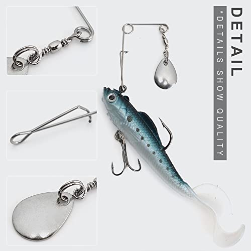 SXSHUN Angelhaken Balance Zubehör Angelhaken Spinnfischen Angelhaken MitöSe Starkes Haken Aus Karbonstahl Aus Extrem… – Bild 5