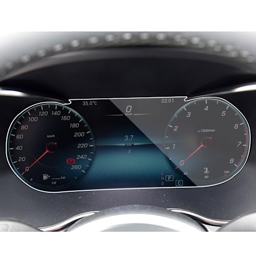 Verre Trempé Écran GPS Benz Classe C Protection Incassable 10,25"