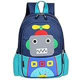 [Suficiente espacio]: la mochila para niños pequeños tiene dos pequeños bolsillos delanteros y un compartimento principal. Puede poner algunas cosas para niños pequeños, como libros, bolígrafos, juguetes, alimentos, frutas, bolsas de lápices, paraguas y otros artículos de papelería, etc.