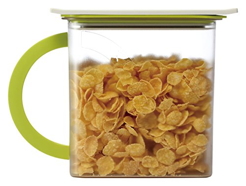 Vacuumsaver Contenedor de Alimentos con Bomba Vacío, Plástico, Pistacho, 11x16x20 cm