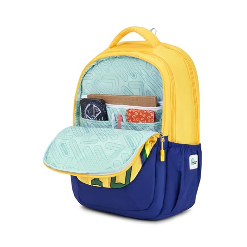 Image of uppercase Kicks School Bag for Kids | School Backpack with Well-padded Shoulder Strap and Back | For Girls & Boys (11-16 Yrs) | Lightweight Comfortable Casual Bag for Everyday Use | 500 Days Warranty