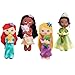 Disney Princess Lil' Friends Ariel & Flounder 14-inch Plush Doll, Kids Toys for Ages 3 Up by Just Play