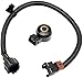 APDTY 028252 Knock Sensor With New Wiring Harness Pigtail Connector Fits Select Nissan or Infiniti models listed in the compatibility chart (Replaces 24079-31U01, 22060-30P00)