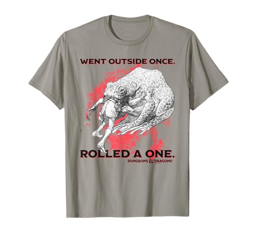 Dungeons & Dragons Went Outside Once T-Shirt