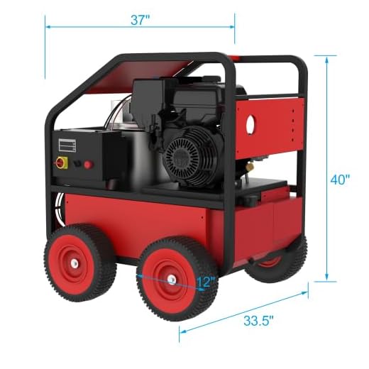 4000 PSI Commercial Hot Water Pressure Washer