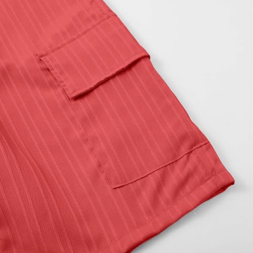 Xiaojmake Mens Linen Shorts 9 Inch Quick Dry Beach Board Short Hawaiian Tropical Swimwear Bathing Suit Swim Short with Pocket4