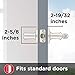 Kwikset Satin Nickel Keyed Lever Door Handle with Lock, Reversible, Pick Resistant Smartkey Security - For Front Doors and Bedrooms