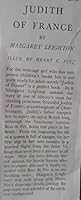 judith of france B000NZOHGK Book Cover