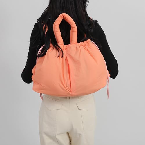 Convertible Backpack for Women Puffer Shoulder Bag Crossbody Purse Padded Large Capacity Duffle Bag for Travel Tote2