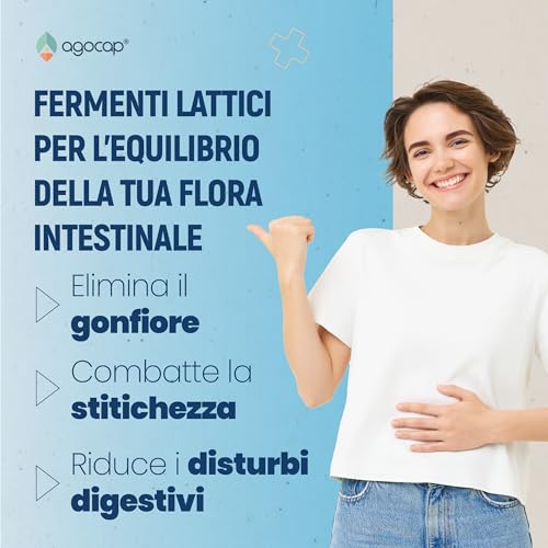 FERMENTI LATTICI PROBIOTICI - 50 MLD CFU con lactobacillus gasseri, salivarius e rhamnosus. Fermenti Lattici con Multi Enzimi e Camomilla. Fermenti lattici Probiotici per intestino per intestino pigro - 3