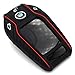 CYK www. CoverYourKey .de Silicone keycover BF for keys with Display Keycover Etui protective cover Remote Entry Fob Case (only Keyless Go) (black red)