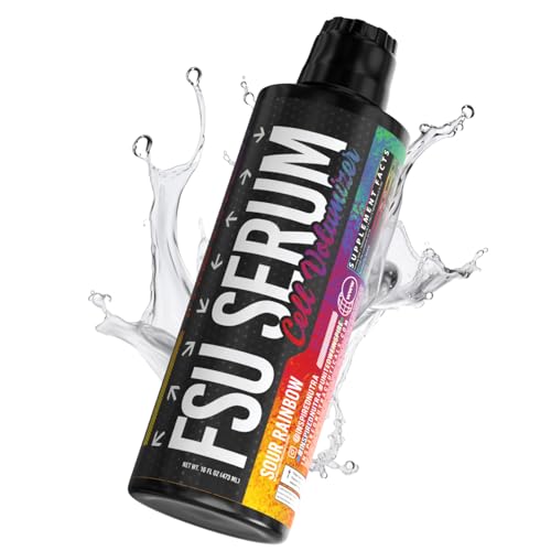 Image of Inspired FSU Serum Liquid Glycerol, Stim Free Pre Workout Pump, Non Stim Preworkout, Caffeine Free, Stimulant Free, 20g GlycoClear, 2g Betaine Nitrate (Sour Rainbow)
