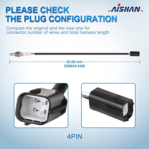 Sensor de Oxígeno Downstream Compatible Infiniti Nissan 234-4380 miniatura 4