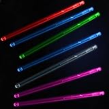 Light Up Drum Sticks,Rechargeable LED Light Up Drum Sticks Color Changing Drumsticks for Adults Drummers 5A Glow in The Dark Drumsticks Personalized Drum Sticks,1 Pair
