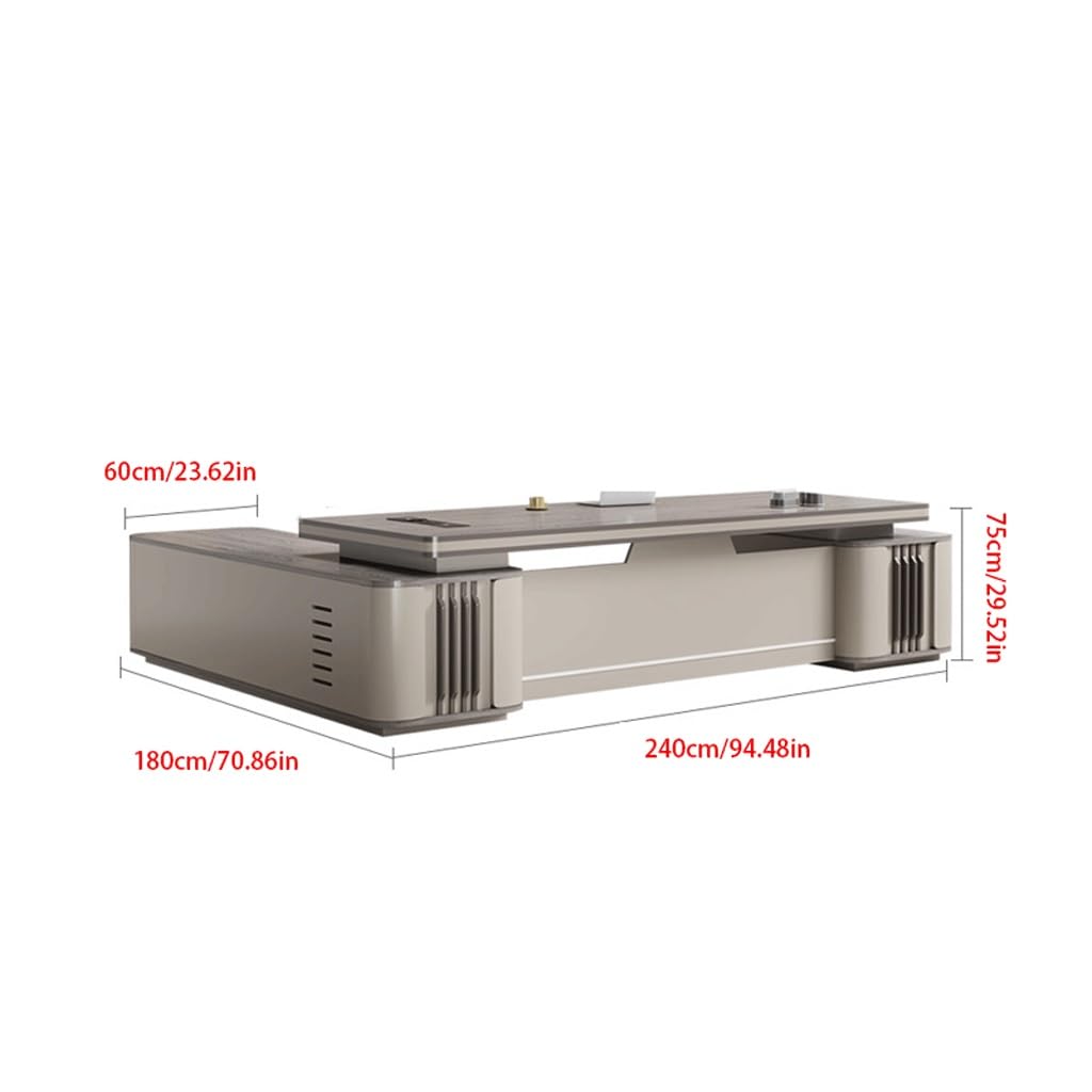 Mesa de Escritorio Para Computadora Scrivania Direzionale Singola Semplice Ed Elegante For L'ufficio Del CEO, Mobili For Scrivania Del Manager Scrivania da Studio Per Camera da Letto