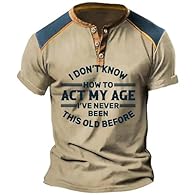 COMFORTABLE CASUAL SHIRTS--Full cut provides roomier fit, O/V-neck provides a nonrestrictive fit and short-sleeve allows for a wider range of motion ASIAN SIZE: Multi-colors and size for choice, you can always find the most suitable one,Please refer ...