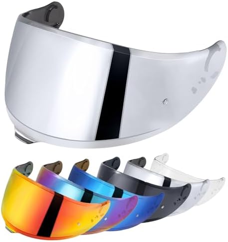 VCOROS Motorradhelm Visier Helmvisier für GT Air 3 CNS-1C | Helmvisier Motorrad Windschutz Helm Objektiv Visier Motorradhelm UV-Schutz Helm Ersatz